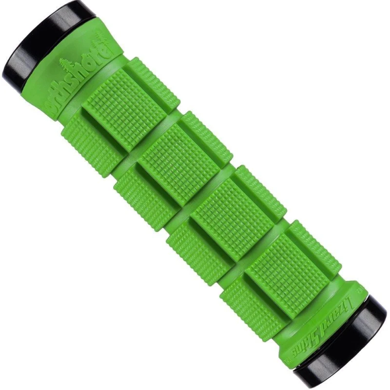 Image of Lizard Skins Dual-Clamp Lock-On Northshore Lime Green unisex One Size