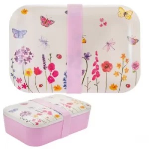 Image of Butterfly Garden Bamboo lunch Box by Lesser & Pavey