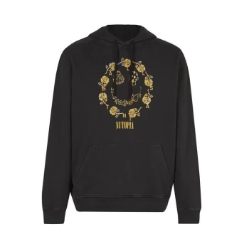 Image of AllSaints Posie Oth Hoody - Jet Black