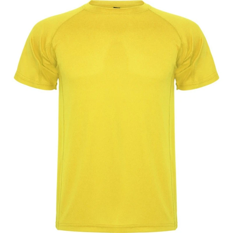 Image of ROLY Montecarlo Sports T-Shirt in Yellow Size: 4 Years Yellow Unisex 4 Years