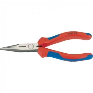 Image of Knipex Long Nose Plier Heavy Duty Handles 160mm
