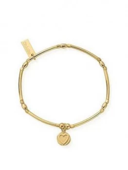 Image of Chlobo Chlobo Sterling Silver Gold Plated Self Love Bracelet