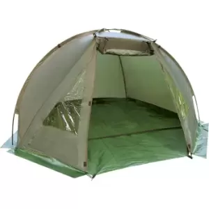 Image of Fishing Bivvy Tent with Carry Bag Green - Pukkr