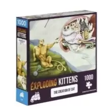 Image of Exploding Kittens - The Creation of Cat 1000 Piece Puzzle