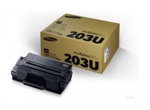 Image of Samsung MLT D203U Ultra High Yield Black Laser Toner Ink Cartridge
