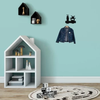 Image of Cute Things 3 - Black Metal Wall Hook