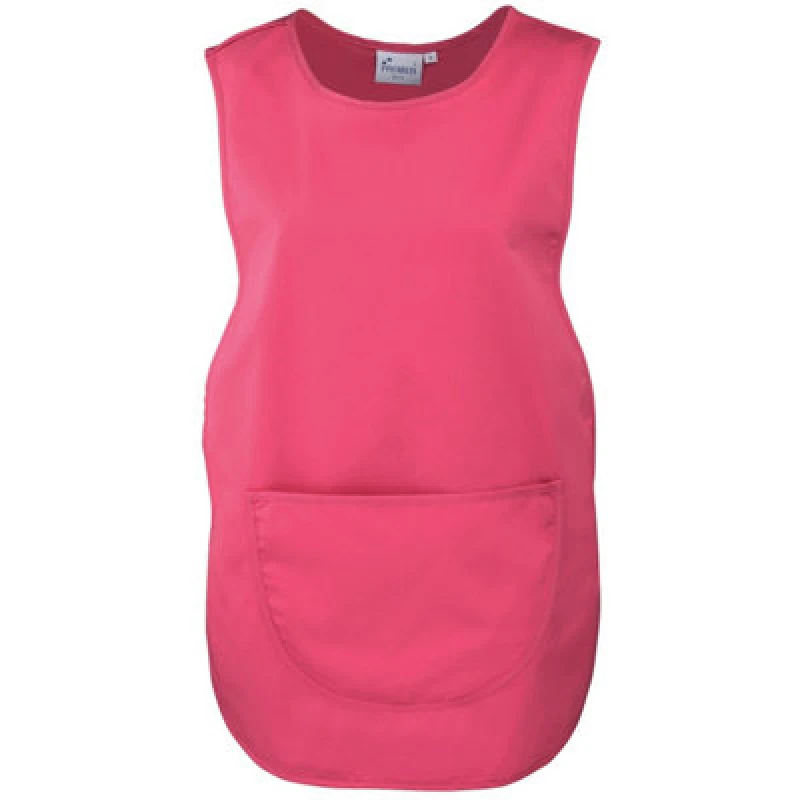 Image of Premier Premier Plain Pocket Tabard in Fuchsia Size: Small Fuchsia S Unisex 5063470772025