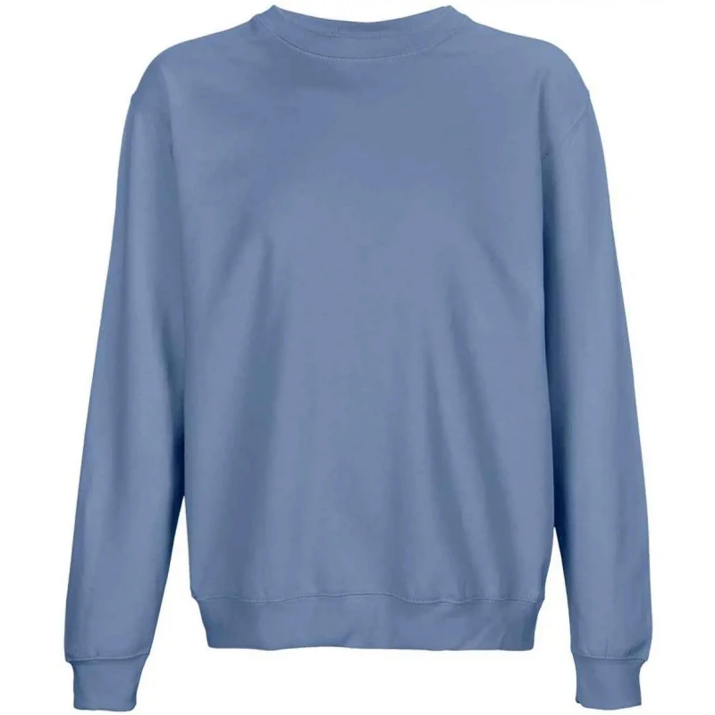 Image of Sols Columbia womens Sweatshirt in Blue