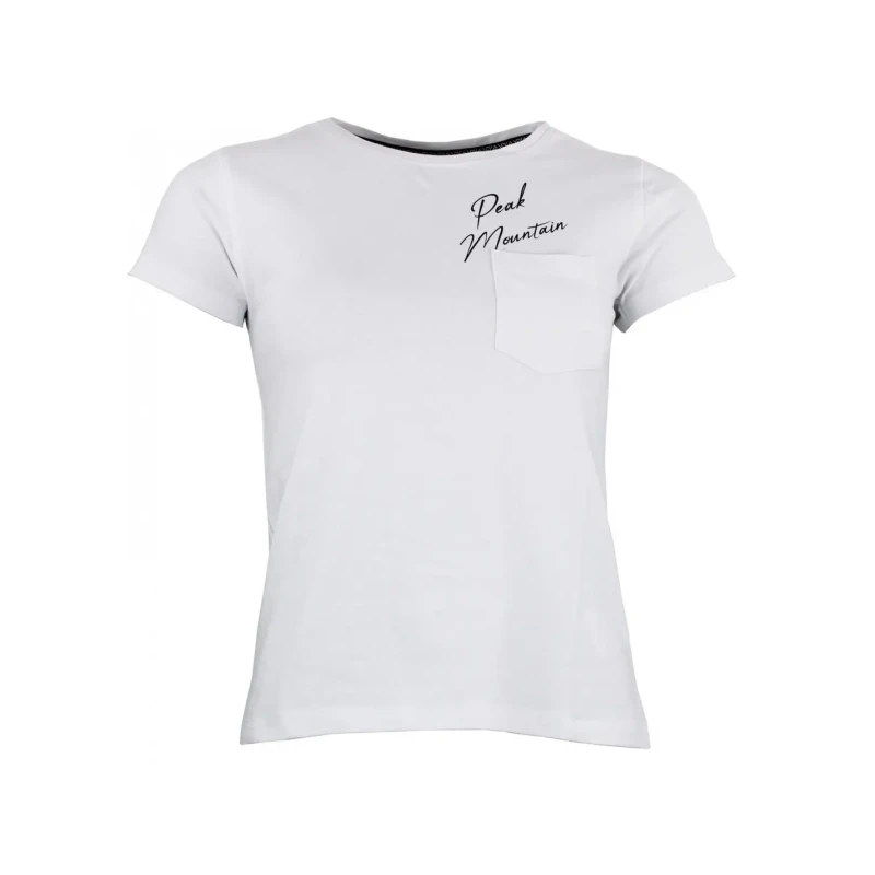 Image of Womens T-Shirt Peak Mountain Ajojo Blanc Female M