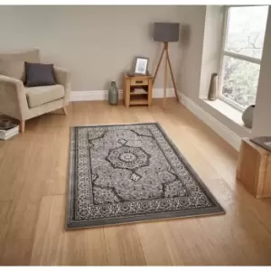 Image of Think Rugs Heritage Rug 4400 Grey 280X380cm
