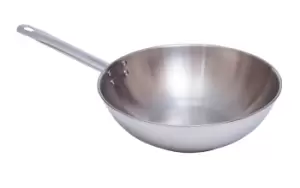 Image of Pyrex Master Stainless Steel Wok, 28cm