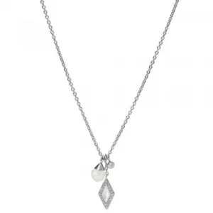 Image of Fossil Be Iconic Ladies Charm Necklace JF03660040