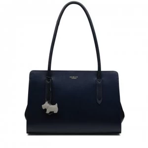 Image of Radley Liverpool Street Medium Tote Bag - Navy
