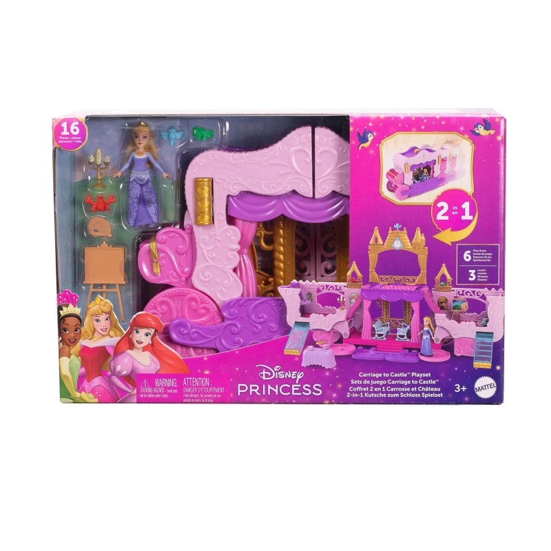 Image of Disney Princess Disney Princess Carriage To Castle Playset