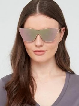 Image of Michael Kors Cat Eye Sunglasses - Rose Gold