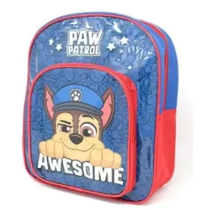 Image of Paw Patrol Childrens/Kids Awesome Backpack (One Size) (Navy/Red)