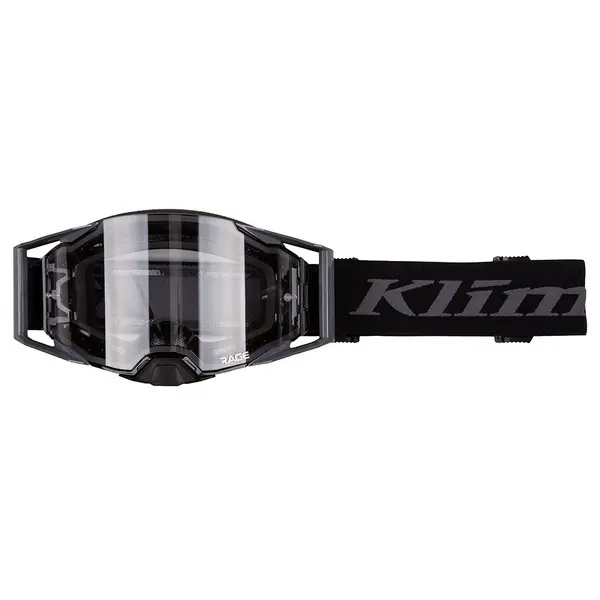 Image of KLIM Rage Off-Road Goggle Black Clear Lens Size
