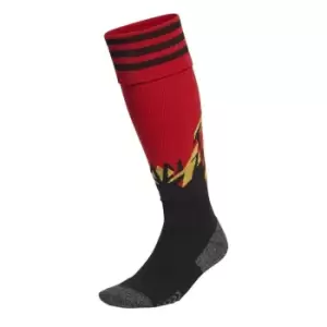 Image of adidas Belgium Home Socks 2022/2023 Mens - Red