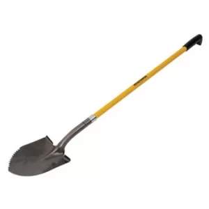 Image of Roughneck Sharp Edge Round Shovel, Long Handle