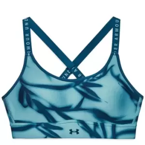 Image of Under Armour Armour Infinity Mid Sports Bra Womens - Blue