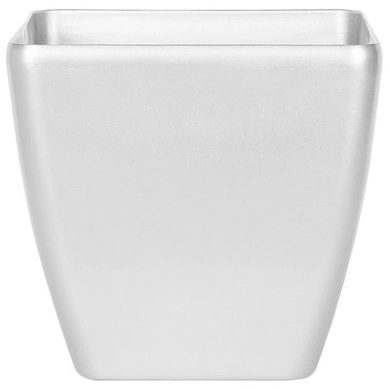 Image of Beliani Plant Pot Astras 50 Cm Silver
