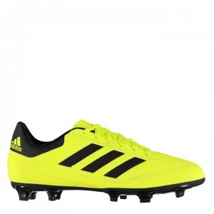 Image of adidas Goletto Junior FG Football Boots - SolYellow/Black