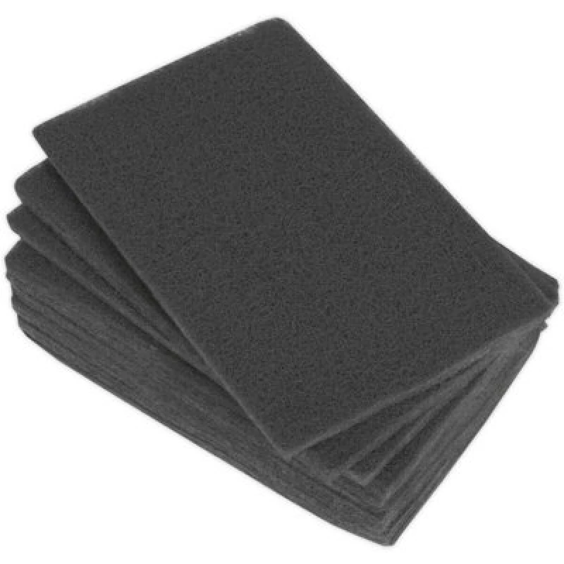 Image of Loops 10 PACK Abrasive Finishing Pad - 150 x 230mm - Ultra Fine Grade - Long Lasting Multi