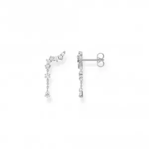 Image of Sterling Silver Ice Crystal Ear Climber H2254-051-14