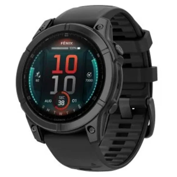 Image of Garmin Garmin Fenix 8 47mm Smartwatch - Glass Grey & Black