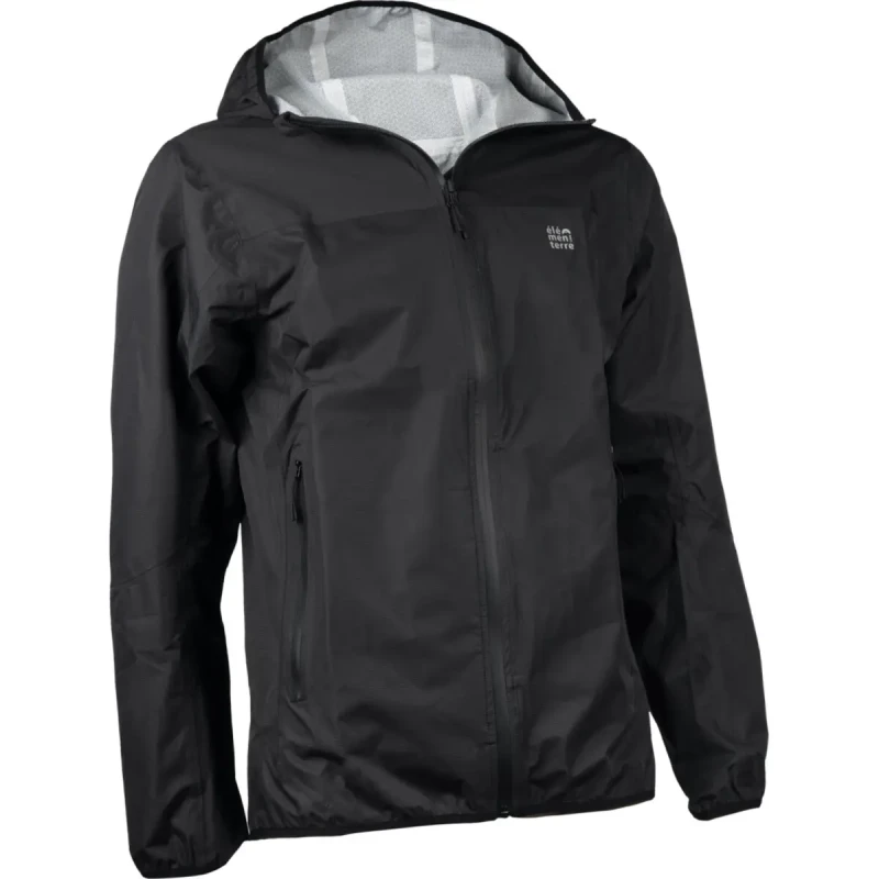 Image of Womens waterproof jacket Elementerre Tempest Noir Female S