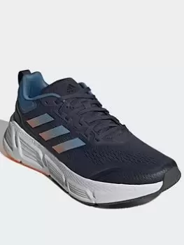 Image of adidas Questar Shoes, Blue, Size 10.5, Men