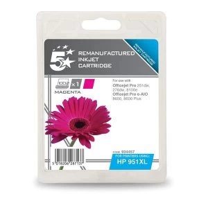 Image of 5 Star Office HP 951XL Magenta Ink Cartridge