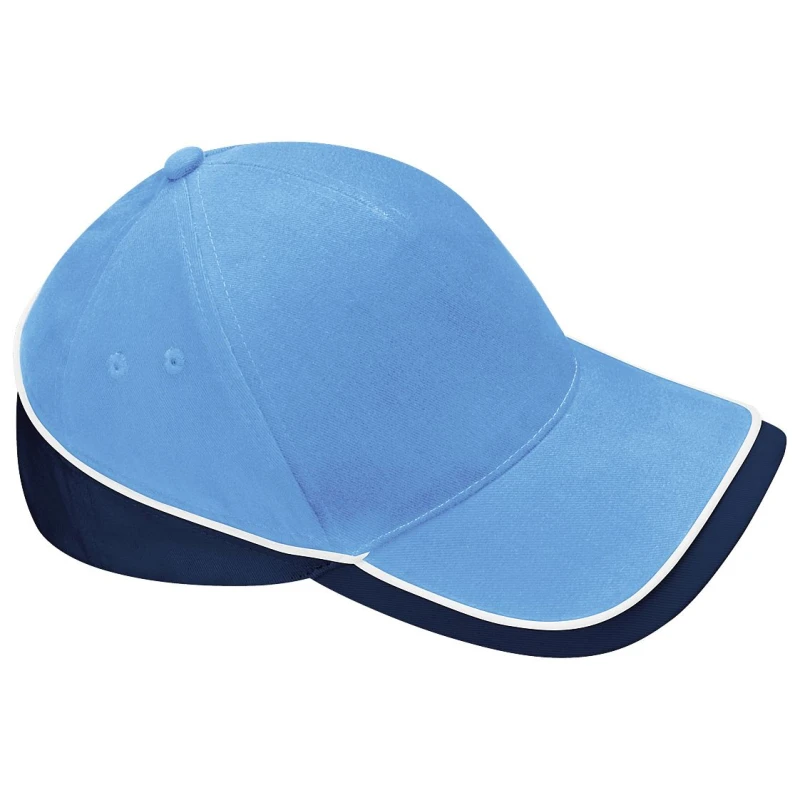 Image of Beechfield Beechfield Teamwear Competition Cap Baseball Headwear in Light Blue Light Blue One Size Unisex 5055747772791
