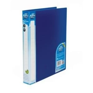 Image of Original Concord Elektra A4 2 O Ring 15mm Vibrant Polypropylene Ring Binder Blue Pack of 10