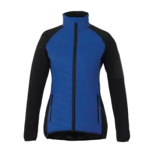 Image of Elevate Womens/Ladies Banff Hybrid Insulated Jacket (S) (Blue)