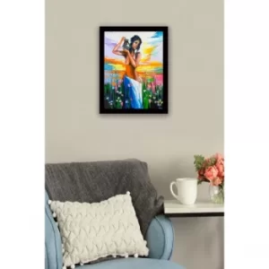 Image of SC0272 Multicolor Decorative Framed MDF Painting