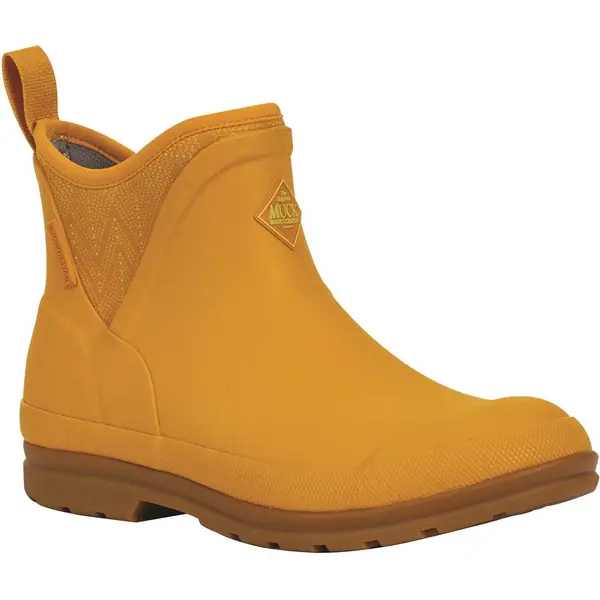 Image of Muck Boots Womens Original Ankle Neoprene Wellies Chelsea Boots - UK 4 Yellow female GDE2502YEL4