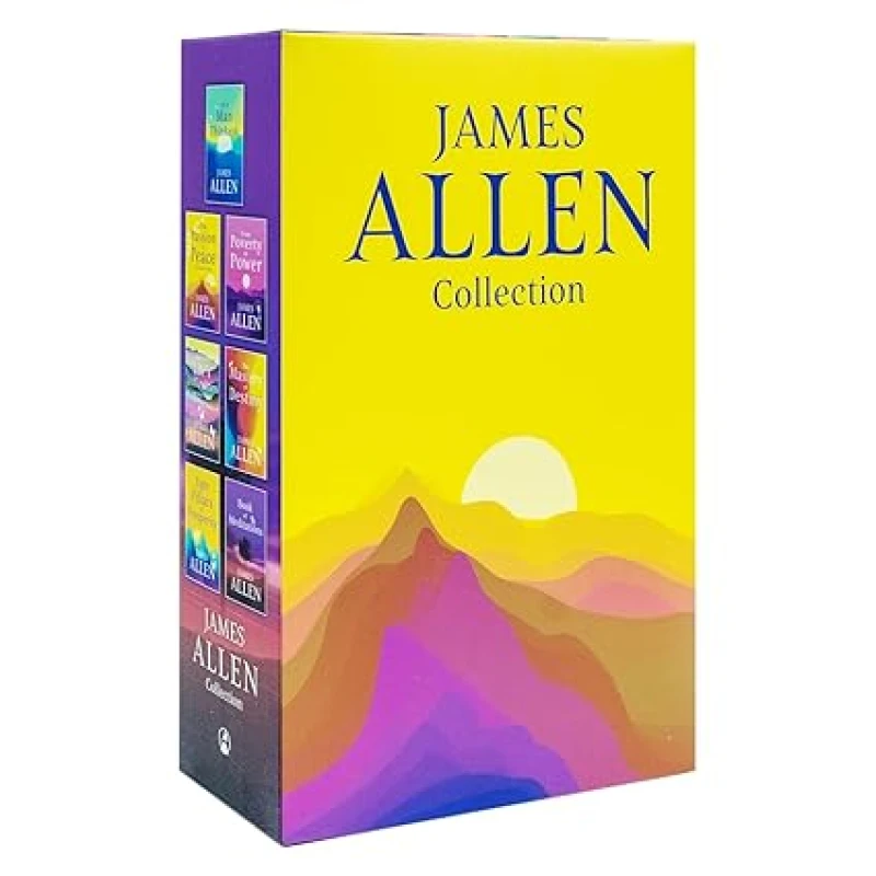 Image of James Allen Series 7 Books Collection Set Self-improvement and Spiritual Growth James Allen Books