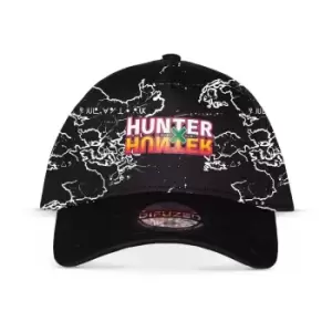 Image of Hunter X Hunter Curved Bill Cap Logo AOP