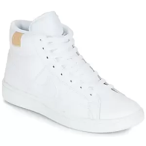Image of Nike COURT ROYALE 2 MID womens Shoes (Trainers) in White,7,7.5,6.5,2.5,3.5,2.5,3,4.5,5,7,8