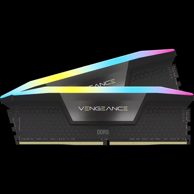 Image of Corsair Vengeance RGB CMH48GX5M2B6400C36 memory module 48 GB 2 x 24 GB DDR5 288-pin DIMM CMH48GX5M2B6400C36