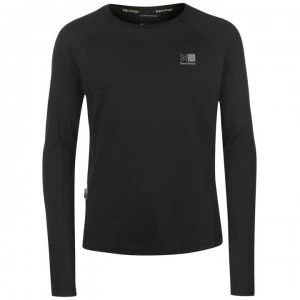 Image of Karrimor Long Sleeved Running Top Boys - Black