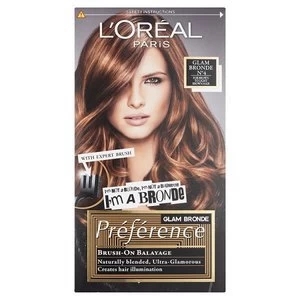 Image of Preference Glam Highlights 04 Hair Dye Brown Hair Brunette