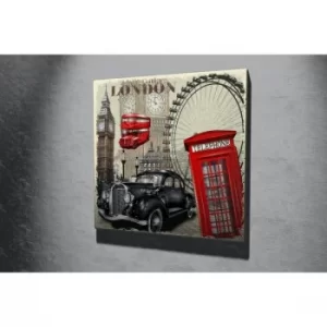 Image of KC014 Multicolor Decorative Canvas Painting