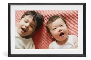 Image of AURA Carver 10.1 Inch Digital Photo Frame - Matt Black
