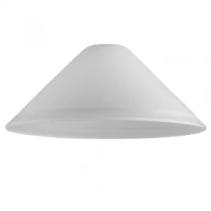 Image of Tapered Glass Dome Pendant Shade in a Frosted Effect