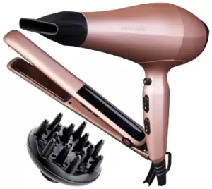 Image of Nicky Clarke Smooth and Shine Hair Straightener 1786897 2300W Hair Dryer