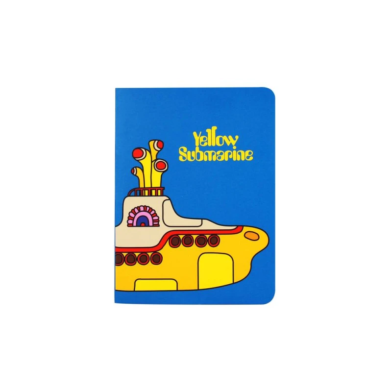 Image of The Beatles A6 Notebook (Softcover) - Yellow Submarine Multi