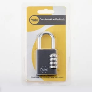 Image of Yale Aluminium Combi 38mm Padlock