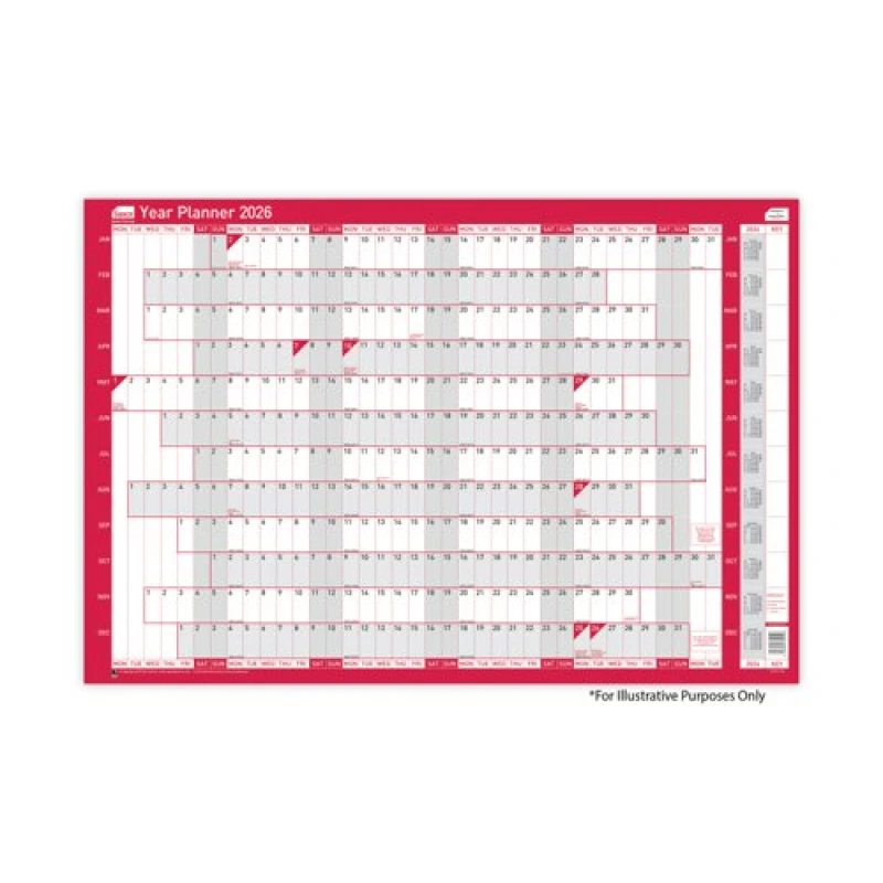 Image of Sasco Year Planner Mounted 2026 2410261